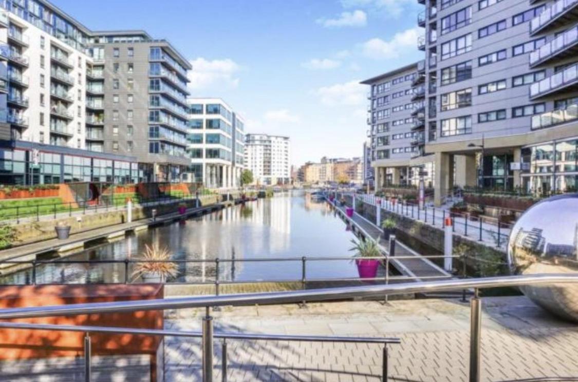 Deluxe City Apt, Beautiful River View,Free Parking No Balcony Leeds  Exterior foto